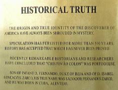 Columbus born in Cuba, Portugal